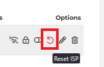 ISP RESET ornek